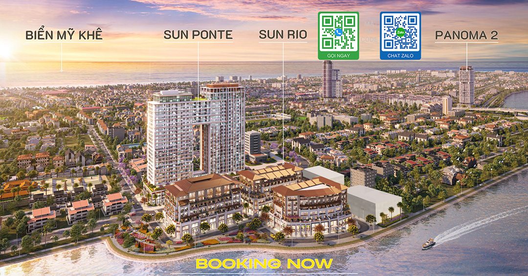 Mặt bằng phân khu The Rio – Sun Ponte Residence Đà Nẵng